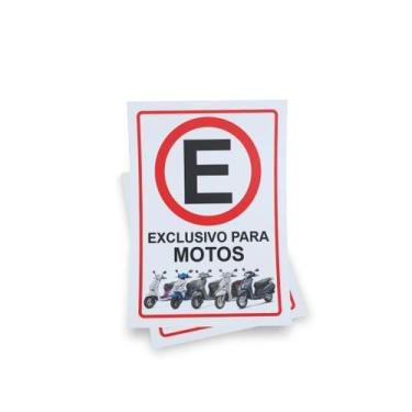 Imagem de Kit 3 Placas sinalização 15x21cm EM PVC PL(444) - Tema: Exclusivo Para