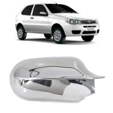 Imagem de Aplique Cromado Para Retrovisor Direito Palio G2 2000 até 2006 - Shekp