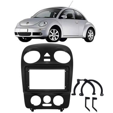 Imagem de Moldura 9 Polegadas New Beetle 2006 à 2010 Preta Painel Central Multimidia Expex Epx9vw004 Som