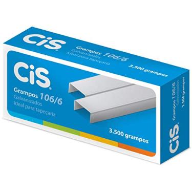 Imagem de Grampo para Tapeceiro 106/6 Galvanizado, 181.0400, Caixa c/ 3500 grampos