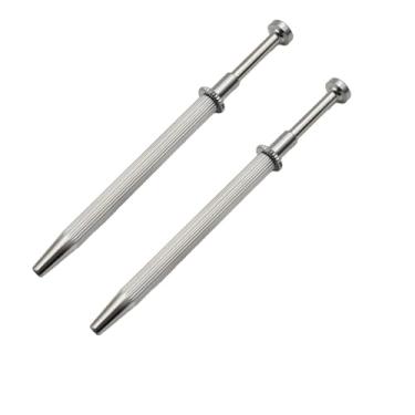 Imagem de SKYPRO 2 peças de ferramentas de coleta de diamantes para pegar peças pequenas pegador de garra de metal com miçangas, pedras preciosas, pinça para objetos pequenos (4 garras de comprimento)