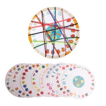 Imagem de Yunhgft Jogo de Tabuleiro Estratégico para Desembaraçar Nós de Corda para Meninos E Meninas, com cartões