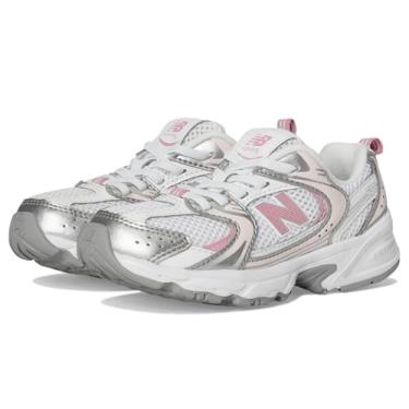 Imagem de New Balance Tênis infantil unissex 530 Bungee (criança pequena), Reflection/Pink Taffy, 15