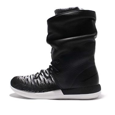 Imagem de Tênis feminino Nike Roshe Two Hi Flyknit tênis 861708, Black/Black-white, 8