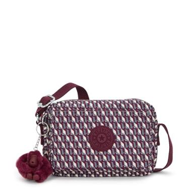 Imagem de Kipling Bolsa tiracolo feminina Abanu, leve, bolsa de cintura ajustável com vários compartimentos e bolsos com zíper