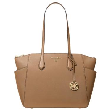 Imagem de Michael Kors Bolsa Marilyn com zíper superior médio, Casca, One Size