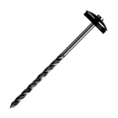 Imagem de Prego de Ferro para Telha com Arruela de PVC 18 x 36 - 117000088 - GERDAU