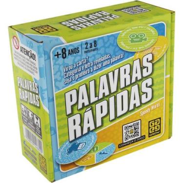 Imagem de Jogo Palavras Rápidas Cartas 04682 - Grow
