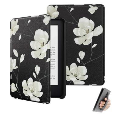 Imagem de GUKSRASO Capa para Kindle Paperwhite 12ª Geração (7") / Colorsoft Signature Edition 2024 - Função Inteligente de Despertar/Dormir Automática, com Alça de Mão