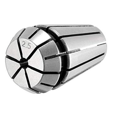 Imagem de uxcell ER16 Mandril de pinça de mola de 2,5 mm para máquina de gravação, ferramenta de fresagem de torno
