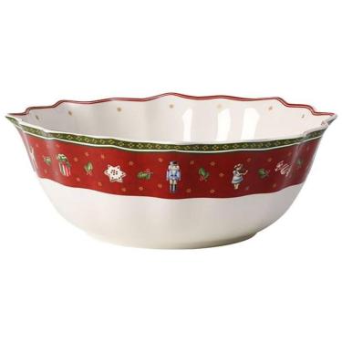 Imagem de Tigela Natalina com Capacidade de 700mL, Material de Porcelana e Formato Redondo, Ville...