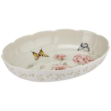 Imagem de Assadeira Oval em Porcelana, Praticidade e Charme para Sua Cozinha, Lenox Butterfly Mea...