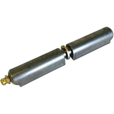 Imagem de Corpo e pino de aço da dobradiça de bala de 17,78 cm, bucha de latão e graxa