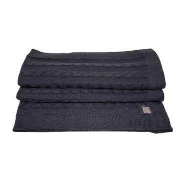 Imagem de Manta Infantil Trançada - Kowak, Grafite