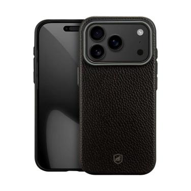 Imagem de Capa case capinha para iPhone 17 Pro Max - Magsafe Tech Couro - Preta - Gshield