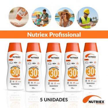Imagem de 5 Unidade Protetor Solar Nutriex Fps30 Pele Saudável 120ml
