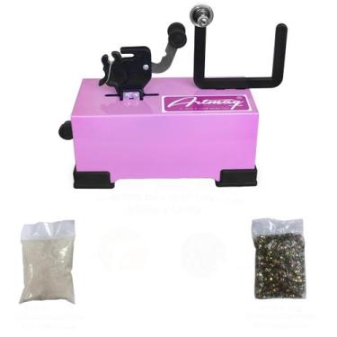 Imagem de Máquina De Fazer Laços Pet Rosa Anilha Elastico Artmaq