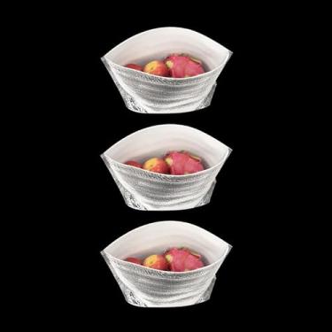 Imagem de Bolsa térmica de alumínio isolada, 3 peças, bolsa de preservação congelada, ferramenta de cozinha (20 x 30 cm)