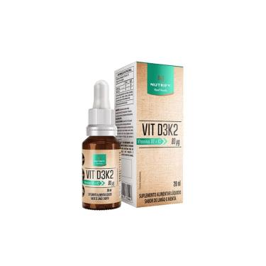 Imagem de Vitamina D3K2 Limão e Menta 20ml - Nutrify