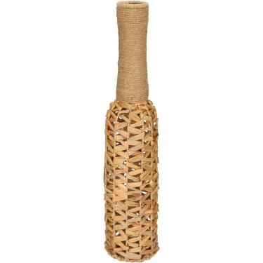 Imagem de Vaso Decorativo Enfeite Home&co Fibra Natural E Metal 71x15