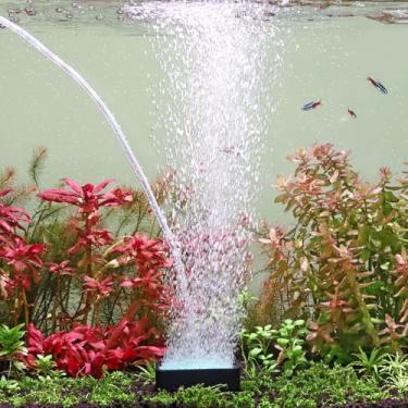 Imagem de hygger Pedra de ar para aquário: kit difusor de oxigênio dissolvido para tanque de peixes de água doce ou salgada e bomba de ar hidropônica hidropônica - pedra de bolha de ar de 5 cm L x 7 cm