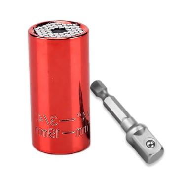 Imagem de Conjunto de ferramentas de soquete universal com adaptador de furadeira, conjunto de aderência para adultos
