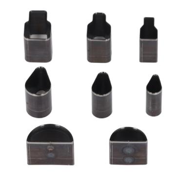 Imagem de Generic Conjunto de Matrizes de Corte de Couro para Artesãos e Entusiastas de Couro Cortadores de Liga de Aço Em Forma de Gota D'água para Preparar Ferramenta de Perfuração Manual Durável