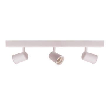 Imagem de Lustre Luminária Trilho Eletrificado 3 Spots LED Direcionável Articula