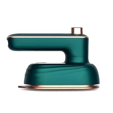 Imagem de Mini Ferro Portatil De Passar Roupa Para Viagem Economizar Espaço Bivolt 110v e 220v Alta Temperatura (Verde)