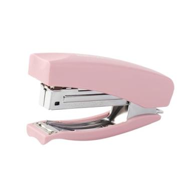 Imagem de Eacam Grampeador Portátil de Grande Abertura Com Profundidade de Alimentação de Papel de 58 Mm, Slot de Grampo de 100 Unidades, Design Todo Em Metal, Portátil para Escritório, Escola (Rosa)