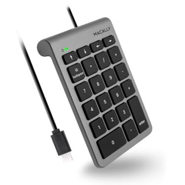 Imagem de Teclado numérico USB C com fio para Mac - teclado USB de 10 teclas, teclado numérico tipo C, teclado numérico para teclado e teclado numérico para laptop, MacBook Pro/Air, iMac e PC - teclado numérico