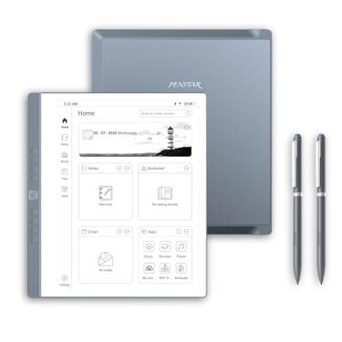 Imagem de Penstar Tablet de papel eNote 2, 26.2 cm 300 PPI Pen Only E-Ink Writing Tablet, caderno digital 4G 128G, alimentado por IA, inclui duas canetas Stylus B5