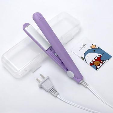 Imagem de Modelador de cabelo duplo 2 em 1 - chapinha | Ultraleve e aquecimento rápido dos anos 60 | Estilo ondas para elegante rápido, presente adequado para viagens para todos