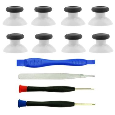 Imagem de CDHKOZ 8PCS Replacement Thumbstick for Xbox Series X S Controller, Repair Kit Analog Joysticks for Xbox one S X Elite, Custom Thumb Sticks Parts for Xbox Core