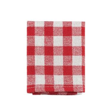 Imagem de Pano de Prato de Algodão Xadrez Preto 40X65CM 3PÇS