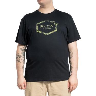 Imagem de Camiseta Rvca Hawaiian Hex Plus Size Masculina-Masculino