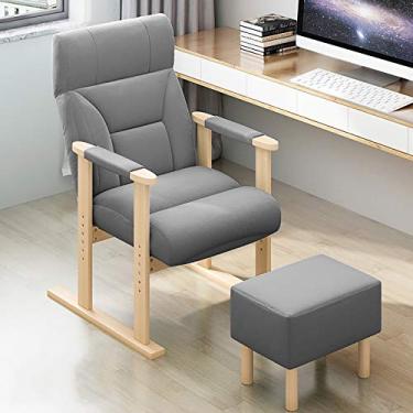 Imagem de Cadeira de escritório para jogos cadeira de computador cadeira de mesa cadeira de jogos cadeira executiva estofada para trabalho doméstico adultos, cadeira de computador de encosto alto com encosto