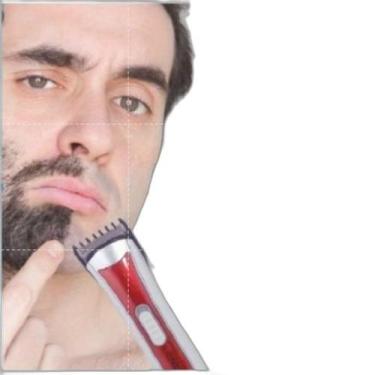 Imagem de Barbeador E Aparador Nhc-3780 Portátil Máquina Cortar Cabelo - Shopbr