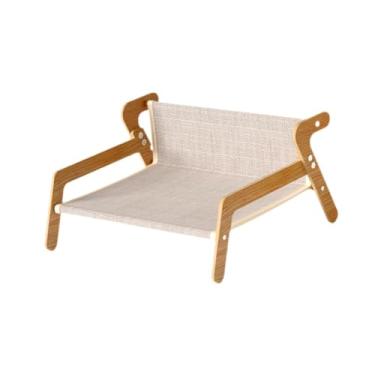 Imagem de Generic Arranhador para gatos, cama, espreguiçadeira, sofá, almofada para arranhar para gatinhos, gatos, filhotes, animais pequenos, Juta