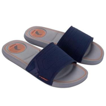 Imagem de Chinelo Masculino Rider Slide Texturizado Macio-Masculino