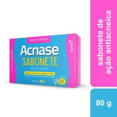Imagem de Sabonete Facial Acnase Clean Antiacneico 80g
