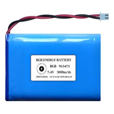 Imagem de Bateria Compativel Com Satlink 7,4v 3000mah 6906 6908 6960 - BGB ENERG