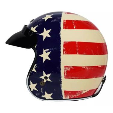 Imagem de Capacete Origine Primo Old Glory Custom Retro Tam 58