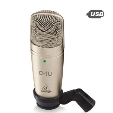 Imagem de Microfone Behringer C-1u Condensador Champanhe Usb