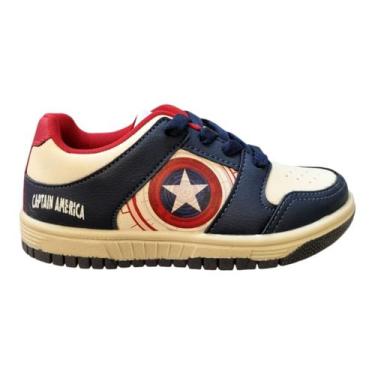 Imagem de Tenis Infantil Menino Disney Marvel Conforto Casual Steet Personagem C