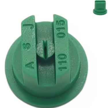 Imagem de Bico Ponta Leque para Pulverizadores Agrícola Verde Guarany, Verde