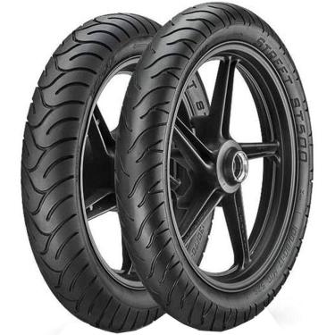 Imagem de Par Pneu Cbr 250r Cbx 250 140/70-17 + 100/80-17 St500 Vipal