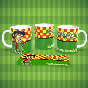 Imagem de Caneca de Porcelana 325ml Personalizada Decorada Turma do Chaves Chiqu