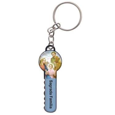 Imagem de Chaveiro Chave Imagem Sagrada Família - SJO Artigos Religiosos