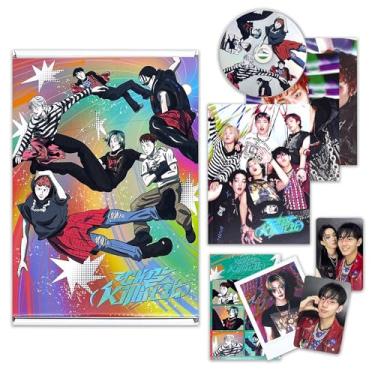 Imagem de P1Harmony – 1º álbum [Killin' It] (Versão soberba) + livro de fotos + CD-R + cartão postal + pôster dobrado + adesivo + Polaroid + cartão de foto da unidade + cartão de foto de selfie + 3 cartões de